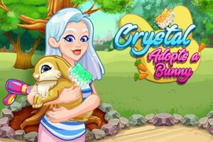 Crystal Adopts a Bunny