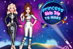 Princess Girls Trip To Mars