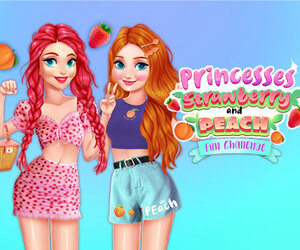 Princesses Fruity Print Fun Challenge