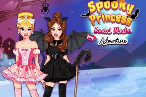 Spooky Princess Social Media Adventure