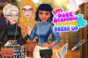 BFFs Dark Academia Fashion Dress Up