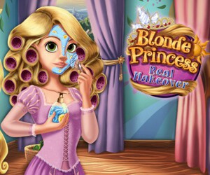 Blonde Princess Real Makeover