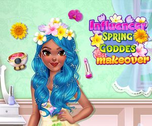Influencer Spring Goddess Makeover