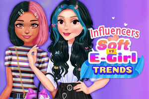 Influencers Soft vs E-Girl Trends