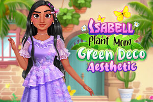 Isabell Plant Mom Green Deco Aesthetic
