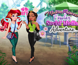 Modern Princess Cosplay Social Media Adventure