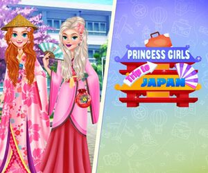 Princess Girls Trip to Japan