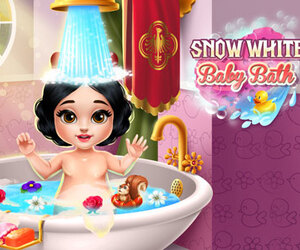 Snow White Baby Bath