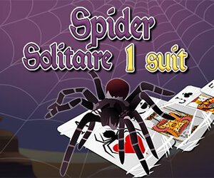 Spider Solitaire 1 suit