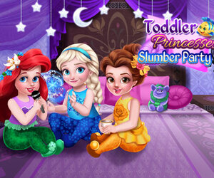 Toddler Princesses Slumber Party