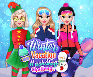 Winter Vacation #Hashtag Challenge