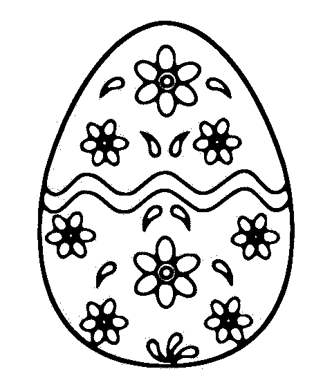 სააღდგომო კვერცხი ყვავილებით